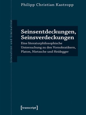 cover image of Seinsentdeckungen, Seinsverdeckungen